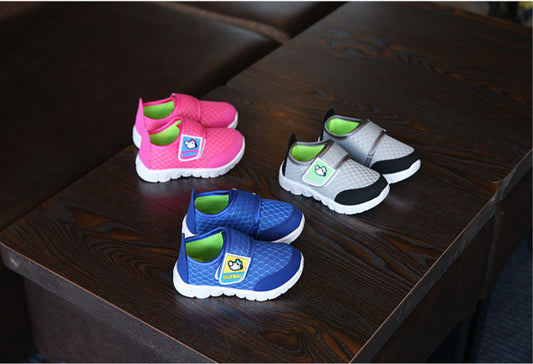 Spring Children's Sports Shoes Soft-soled Net Casual Shoes